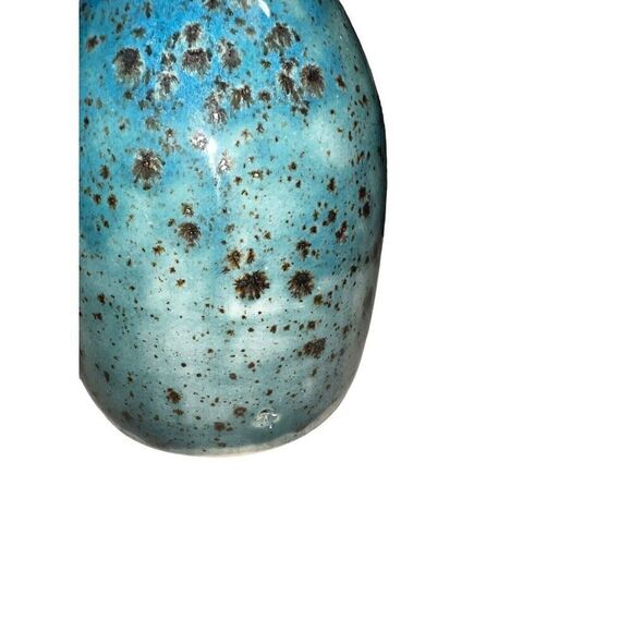 Blue Eyeball Alien Sea Anemone 12" Sculpture Diana McClain Michigan Art Pottery - Picture 5 of 6